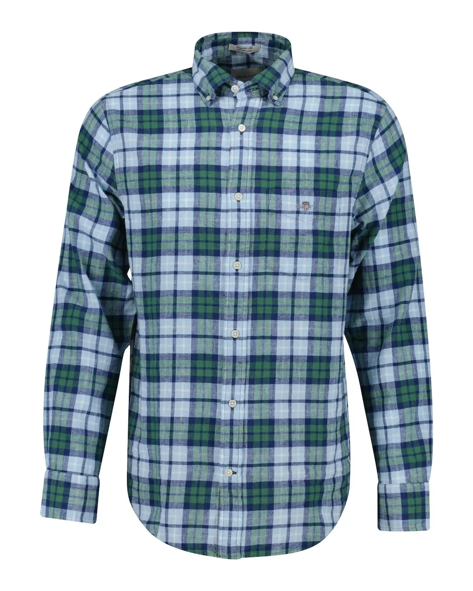 Мужская клетчатая льняная рубашка с длинным рукавом Gant, зеленый
Мужская клетчатая льняная рубашка с длинным рукавом Gant, зеленый