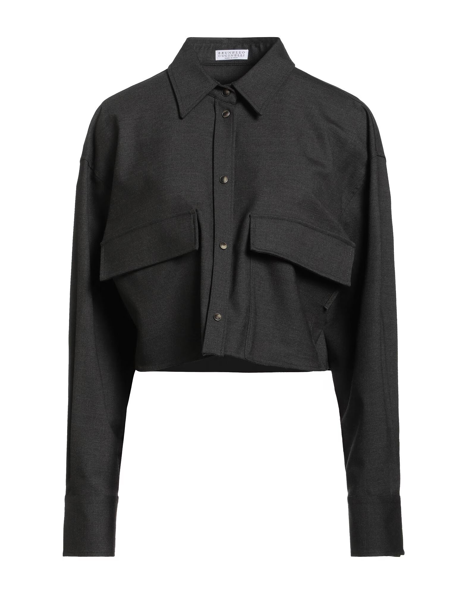 Рубашка Brunello Cucinelli, угольно-серый
Рубашка Brunello Cucinelli, угольно-серый