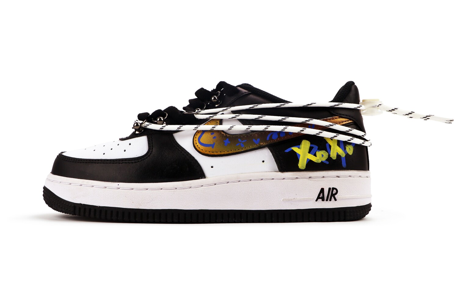 Кроссовки Nike Air Force 1 Skateboarding Shoes Women's Low-top Black/Blue/Orange/Gold/Yellow, черный/синий/оранжевый
Кроссовки Nike Air Force 1 Skateboarding Shoes Women's Low-top Black/Blue/Orange/Gold/Yellow, черный/синий/оранжевый