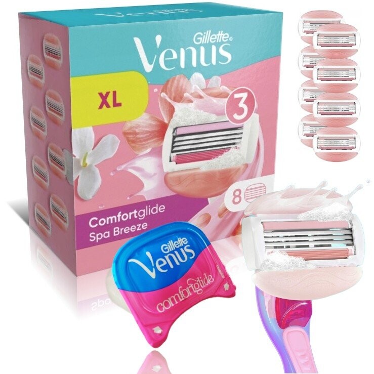 Женские стержни для бритв Gillette Venus Gillette, 8 шт
Женские стержни для бритв Gillette Venus Gillette, 8 шт