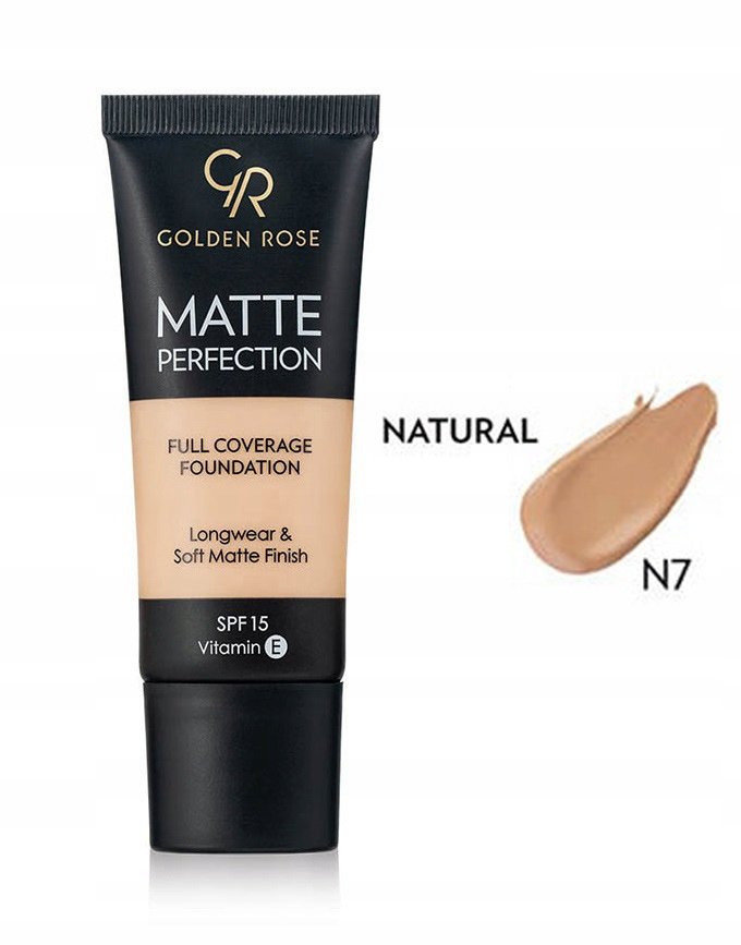 GOLDEN ROSE FOUNDATION MATTE PERFECTION N7
GOLDEN ROSE FOUNDATION MATTE PERFECTION N7
