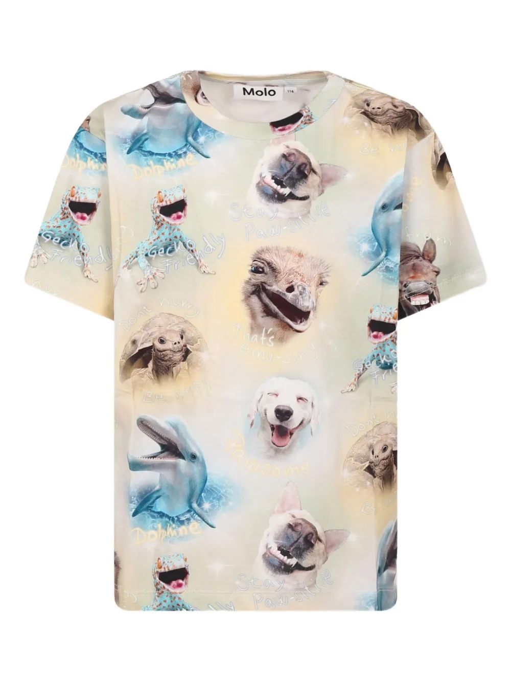 Футболка с графичным принтом Molo, нейтральный
Футболка с графичным принтом Molo, нейтральный