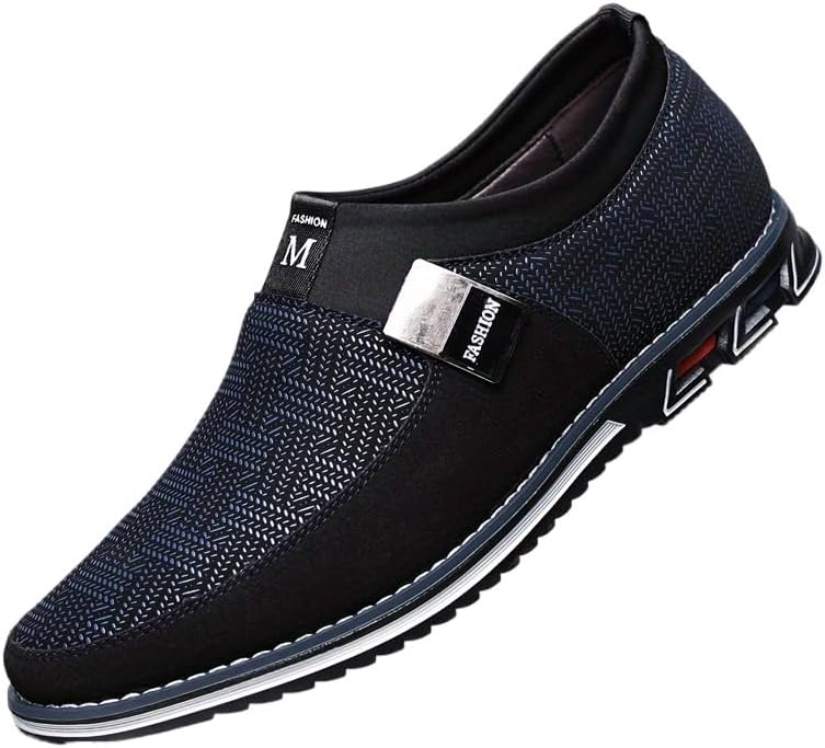Модные мужские деловые повседневные туфли, формальные прогулочные, большого размера для среднего возраста Fmshi, темно-синий
Модные мужские деловые повседневные туфли, формальные прогулочные, большого размера для среднего возраста Fmshi, темно-синий