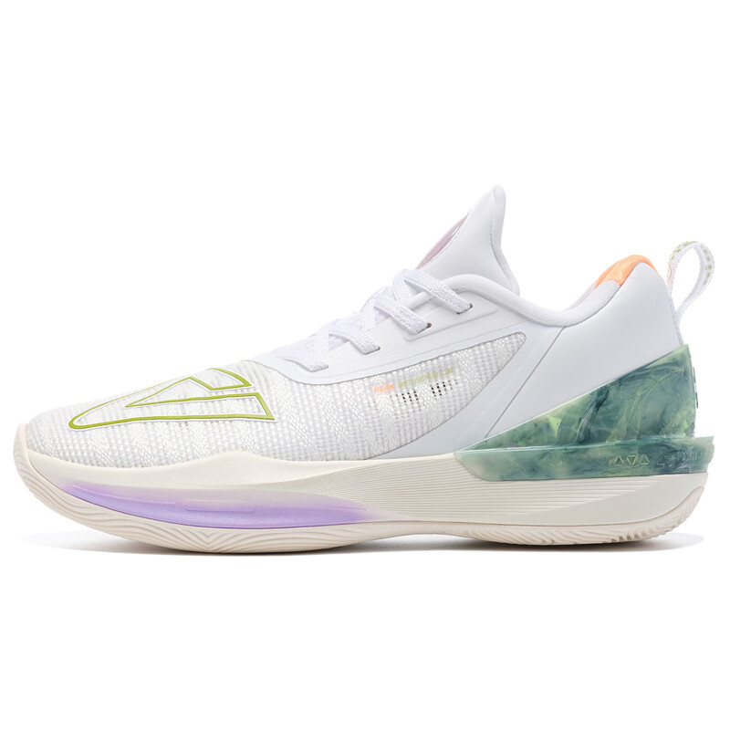 Баскетбольные кроссовки State Maximums Trigonometric 3.0 для мужчин с низким верхом, большие размеры, белые/зеленые Peak 
Баскетбольные кроссовки State Maximums Trigonometric 3.0 для мужчин с низким верхом, большие размеры, белые/зеленые Peak