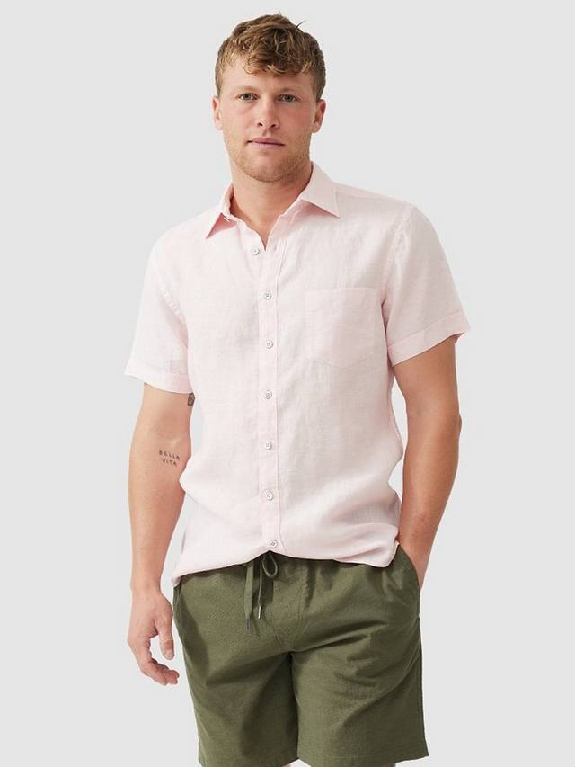 Palm Beach Linen Slim Fit рубашка с короткими рукавами Rodd & Gunn, Rosewater
Palm Beach Linen Slim Fit рубашка с короткими рукавами Rodd & Gunn, Rosewater