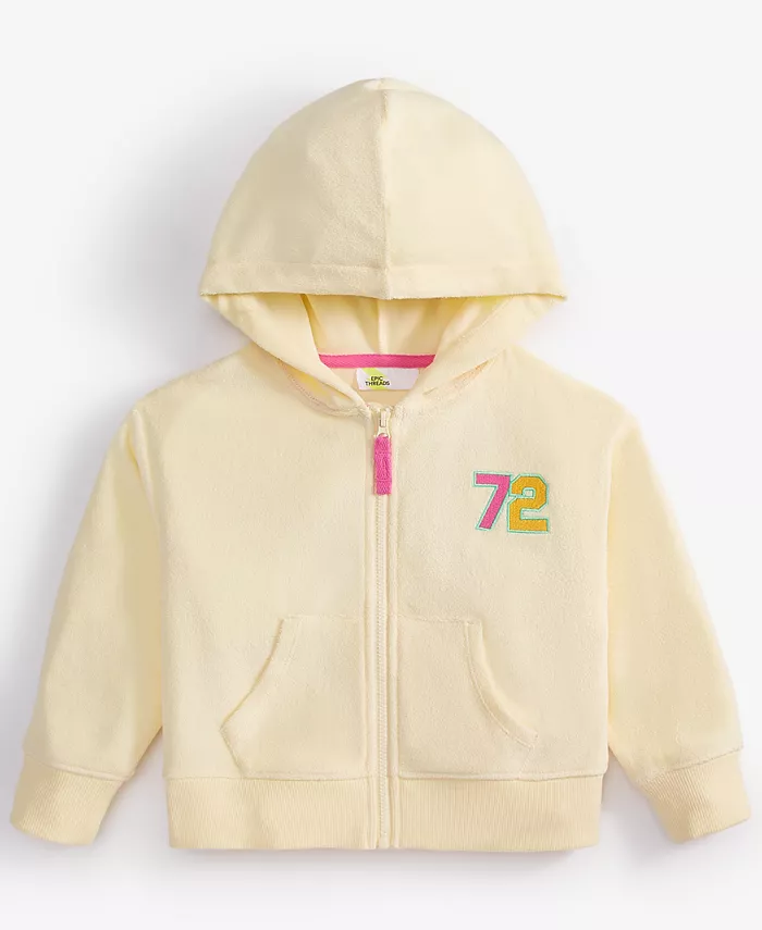 Детская толстовка с молнией Beach Expert для девочек Epic Threads, желтый
Детская толстовка с молнией Beach Expert для девочек Epic Threads, желтый