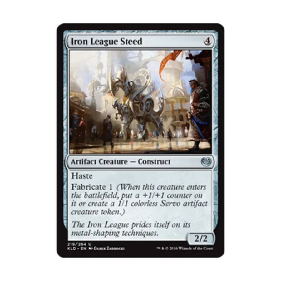 CCG Стид Железной лиги (U), MTG - Kaladesh
CCG Стид Железной лиги (U), MTG - Kaladesh