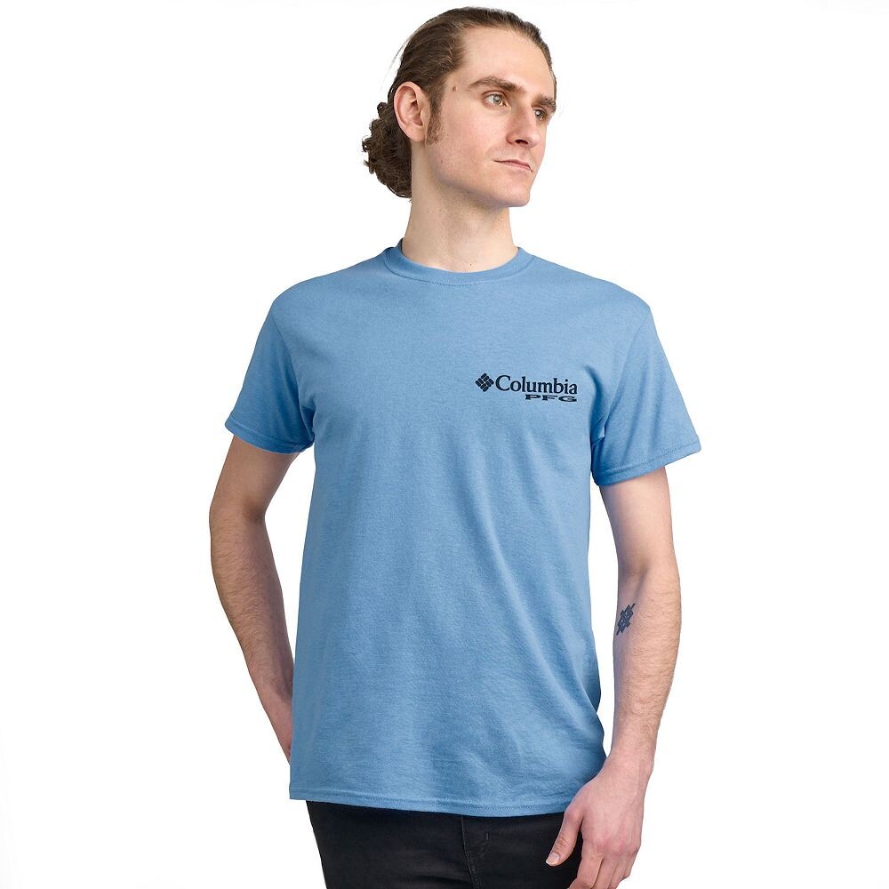 Мужская футболка с короткими рукавами и рисунком Columbia PFG, цвет Blue Pfg 
Мужская футболка с короткими рукавами и рисунком Columbia PFG, цвет Blue Pfg