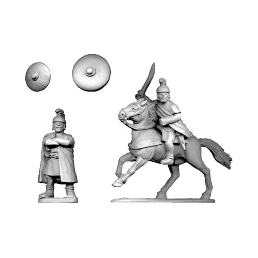 Испанский генерал (пеший и конный), Historical Miniatures - Ancient - Spanish (28mm) (Crusader Miniatures)
Испанский генерал (пеший и конный), Historical Miniatures - Ancient - Spanish (28mm) (Crusader Miniatures)