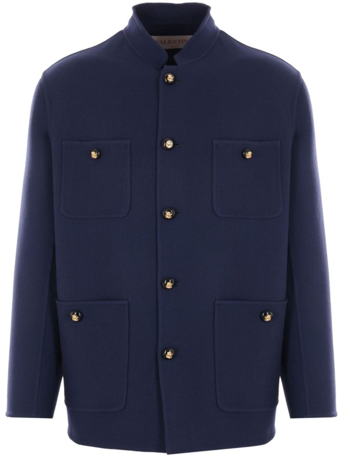 Шерстяной пиджак Valentino Garavani, синий
Шерстяной пиджак Valentino Garavani, синий