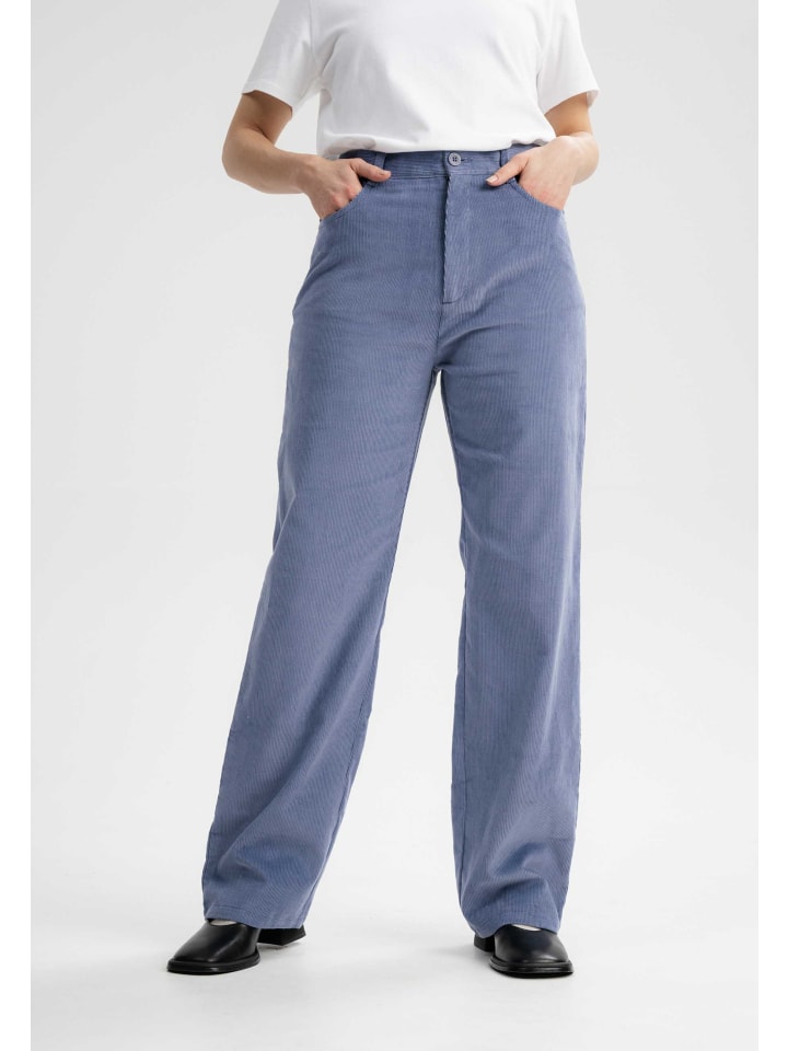 Вельветовые брюки с высокой талией и широкими штанинами OORJA MELA
Вельветовые брюки с высокой талией и широкими штанинами OORJA MELA