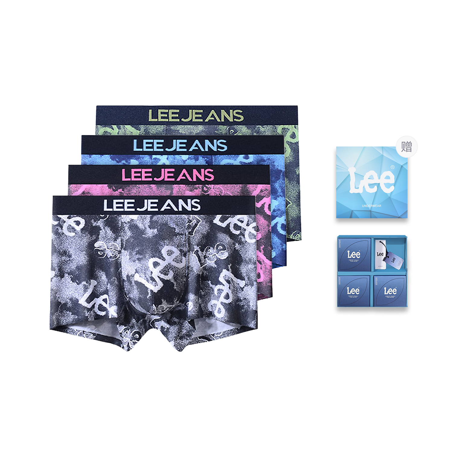 Edge Color 3.0 трусы подарочные наборы мужские 4 шт Lee, черный
Edge Color 3.0 трусы подарочные наборы мужские 4 шт Lee, черный