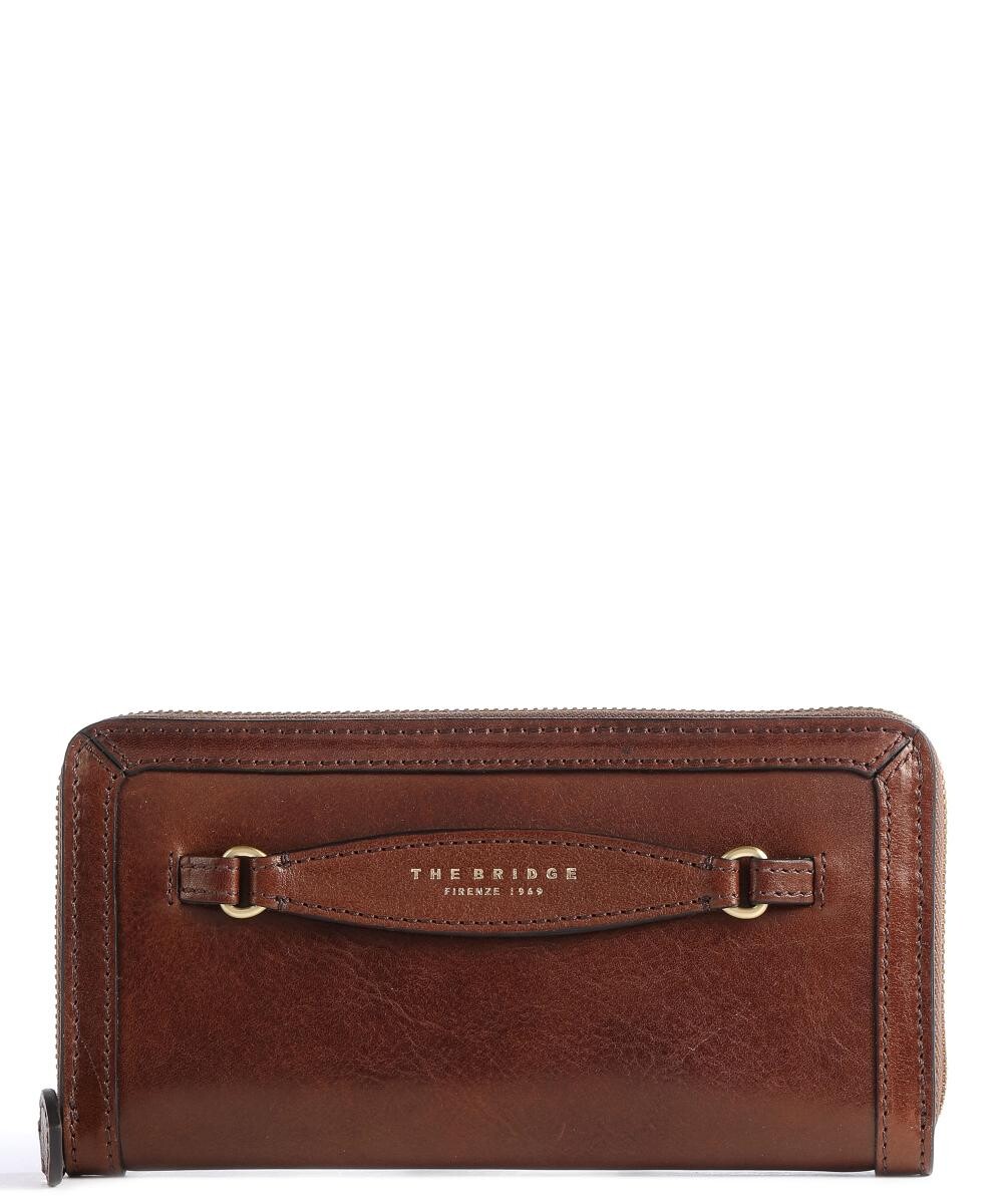 RFID-кошелек Bettina из гладкой яловой кожи The Bridge, коричневый
RFID-кошелек Bettina из гладкой яловой кожи The Bridge, коричневый