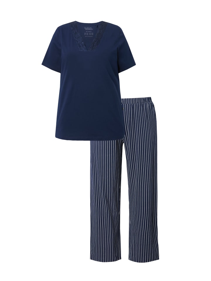 Пижама Ulla Popken, темно-синий
Пижама Ulla Popken, темно-синий