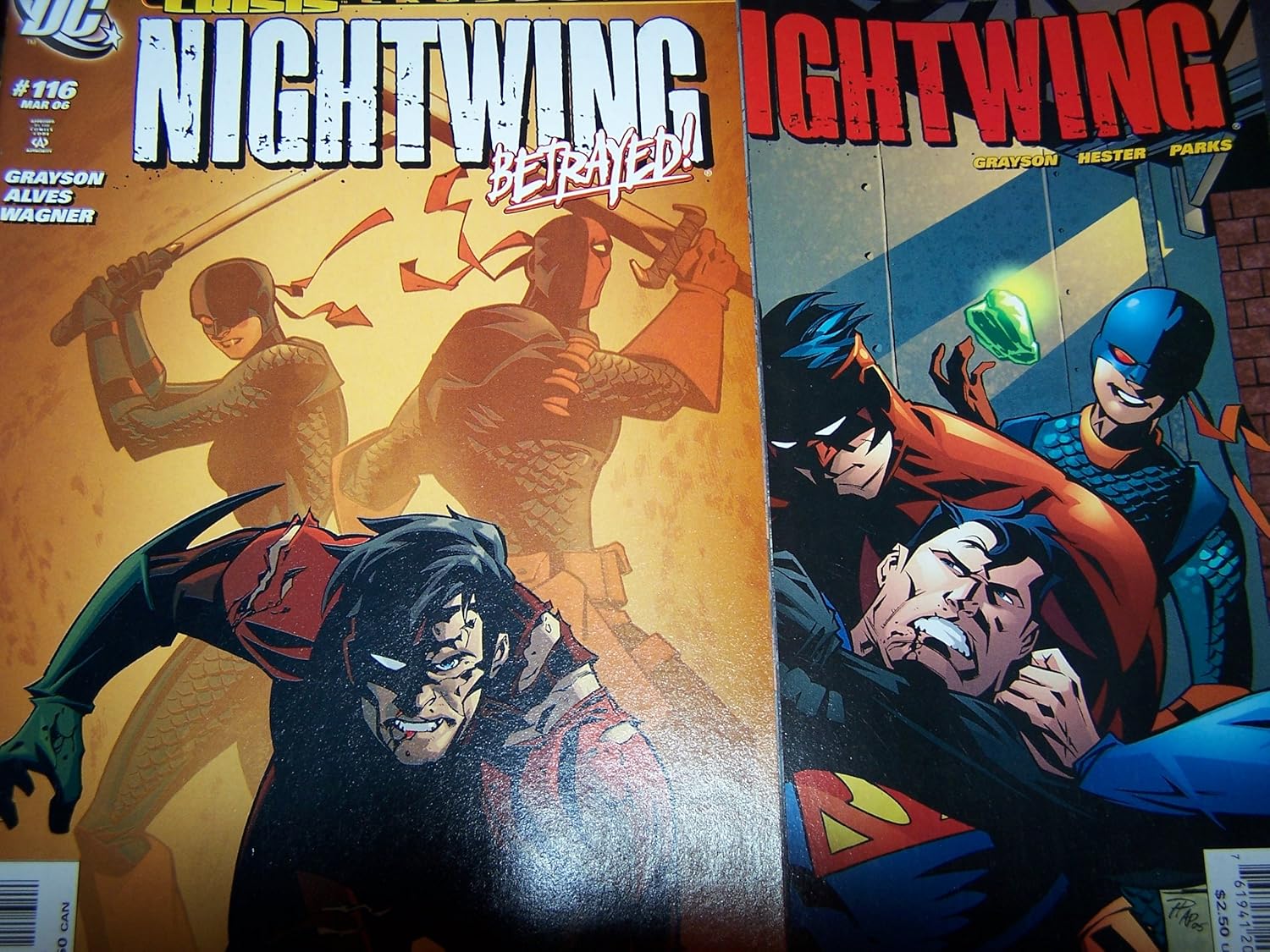 Nightwing #115 & 116 (DC Comics)
Nightwing #115 & 116 (DC Comics)