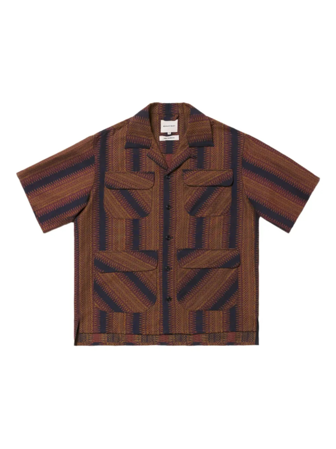 Полосатая рубашка Nicholas Daley, коричневый
Полосатая рубашка Nicholas Daley, коричневый