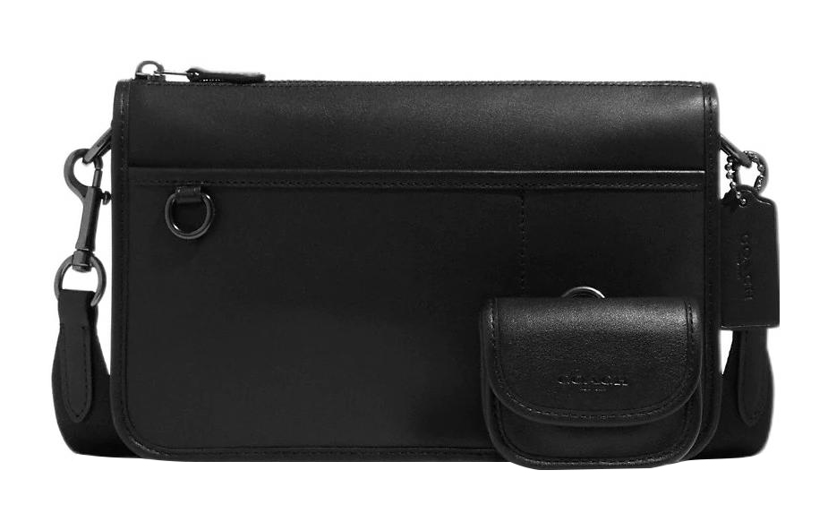 COACH Heritage Cow Leather 3 in 1 многофункциональная плечевая сумка, средняя мужская кроссбоди черная
COACH Heritage Cow Leather 3 in 1 многофункциональная плечевая сумка, средняя мужская кроссбоди черная