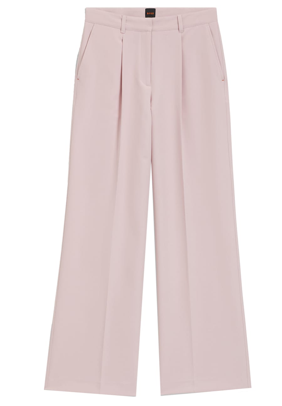 Свободные брюки со складками спереди BOSS C Tiwi2, Rose
Свободные брюки со складками спереди BOSS C Tiwi2, Rose