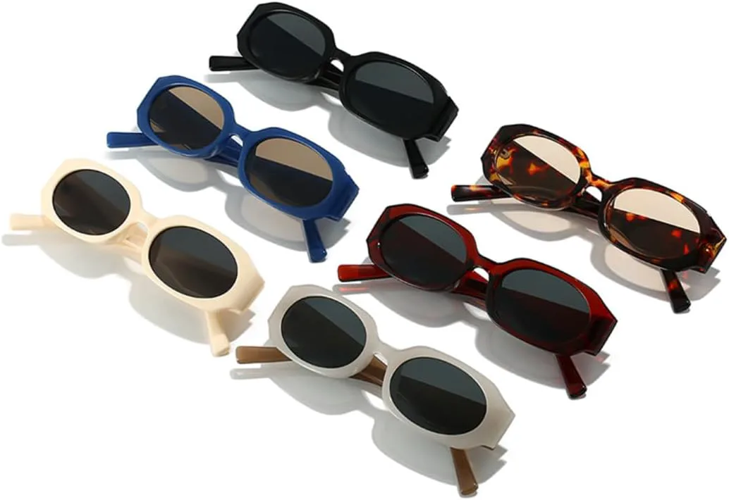 Модные женские солнцезащитные очки в стиле ретро с многоугольными и прямоугольными линзами, цветные, с защитой от УФ-излучения UV400 TKKTLLT, Jelly White Gray
Модные женские солнцезащитные очки в стиле ретро с многоугольными и прямоугольными линзами, цветные, с защитой от УФ-излучения UV400 TKKTLLT, Jelly White Gray