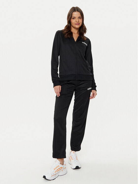 Облегающий спортивный костюм Adidas, черный
Облегающий спортивный костюм Adidas, черный