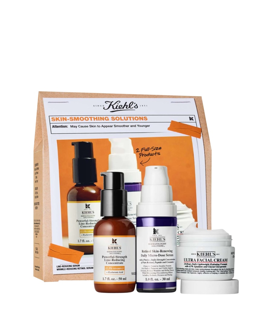 Набор для ухода за лицом Kiehl's Powerful-Strength Skin-Smoothing Solutions Set, 1 шт.
Набор для ухода за лицом Kiehl's Powerful-Strength Skin-Smoothing Solutions Set, 1 шт.