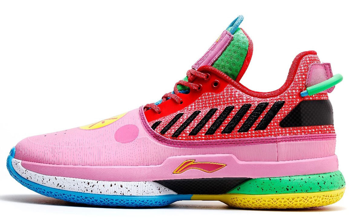 Баскетбольные кроссовки WOW 7 мужские с низким верхом розового цвета Lining
Баскетбольные кроссовки WOW 7 мужские с низким верхом розового цвета Lining