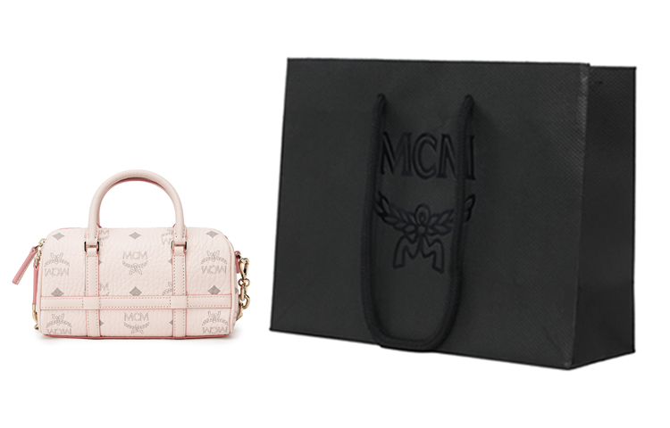 Кожаная бостонка, сумка, мини-сумка через плечо, кроссбоди розовая MCM
Кожаная бостонка, сумка, мини-сумка через плечо, кроссбоди розовая MCM