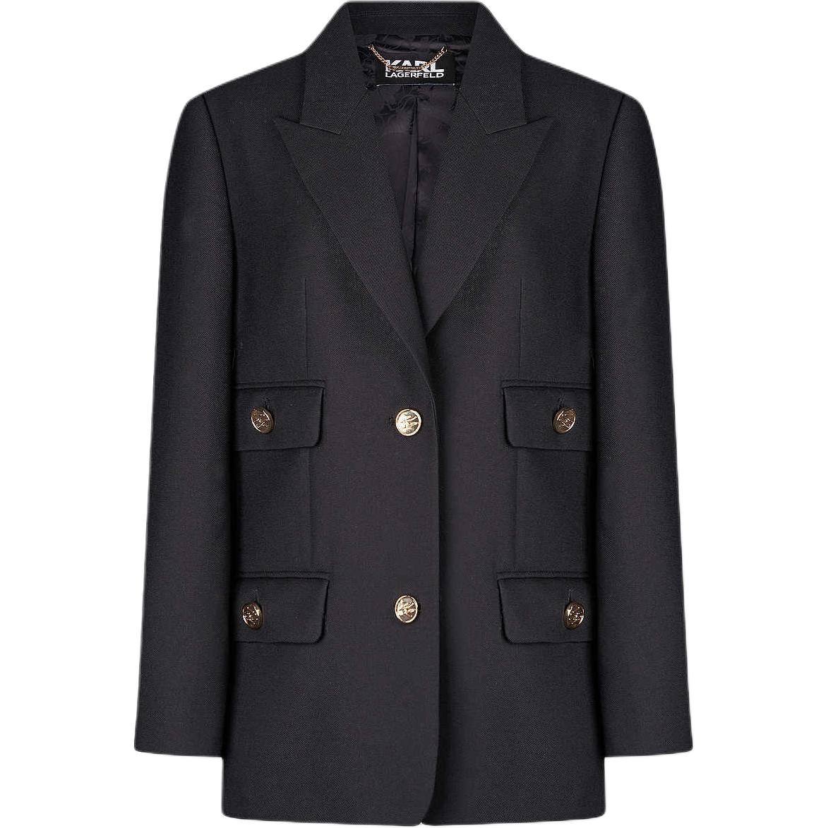 KARL LAGERFELD / Karl Lagerfeld Jeans Куртка деловая женская черная, Black
KARL LAGERFELD / Karl Lagerfeld Jeans Куртка деловая женская черная, Black
