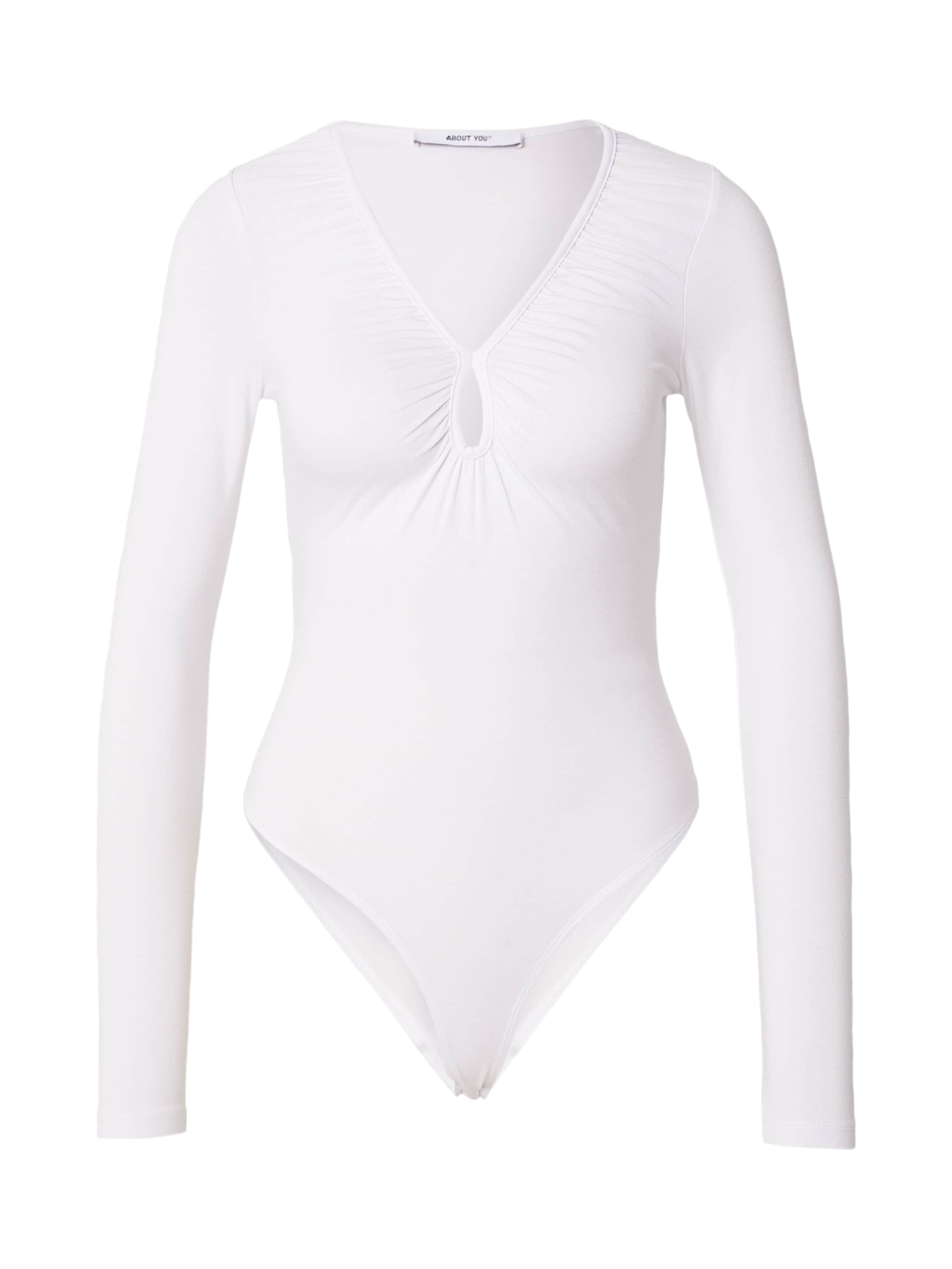 ABOUT YOU Боди-рубашка 'Ella' в белом цвете
ABOUT YOU Боди-рубашка 'Ella' в белом цвете