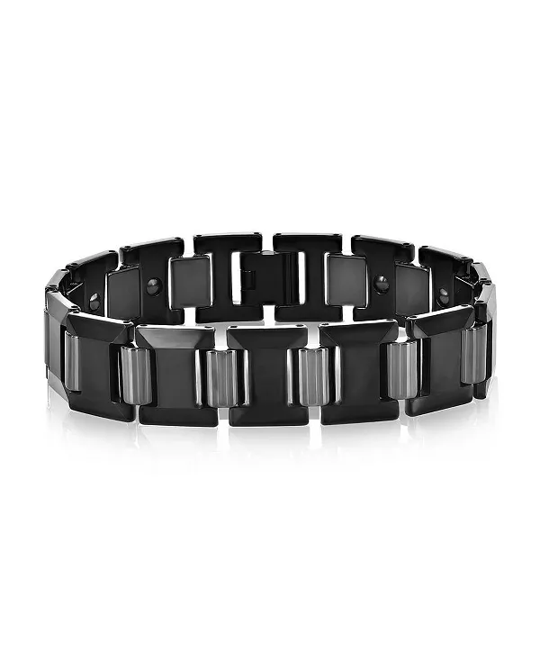 Браслет-Головоломка с полированными магнитными звеньями из вольфрама Metallo, black
Браслет-Головоломка с полированными магнитными звеньями из вольфрама Metallo, black