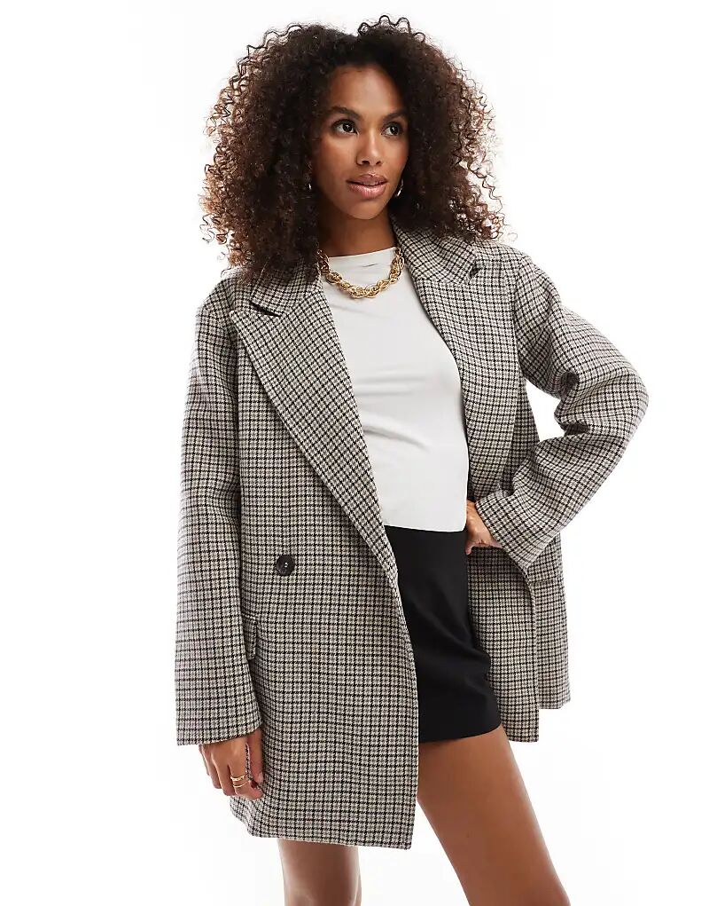 Свободное пальто свободного кроя в коричневую клетку Bershka, Коричневый, Свободное пальто свободного кроя в коричневую клетку Bershka
Свободное пальто свободного кроя в коричневую клетку Bershka, Коричневый, Свободное пальто свободного кроя в коричневую клетку Bershka