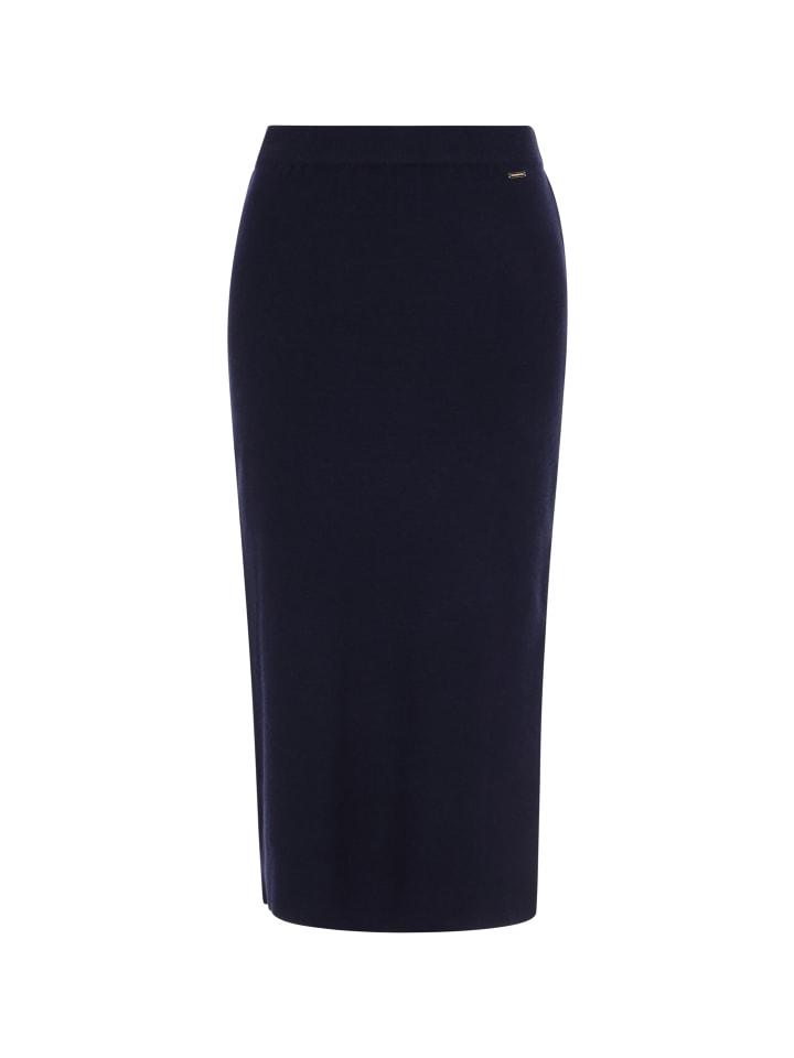 Юбка до колена DreiMaster Maritim, темно-синий 
Юбка до колена DreiMaster Maritim, темно-синий