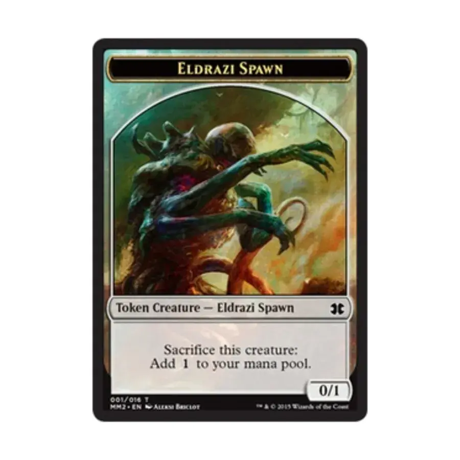 CCG Отрождение Эльдрази — жетон №1 (С), MTG - Modern Masters 2015
CCG Отрождение Эльдрази — жетон №1 (С), MTG - Modern Masters 2015