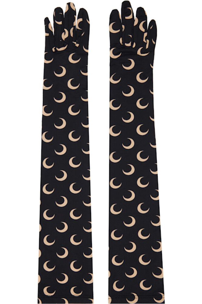 Черные регенерированные перчатки All Over Moon Marine Serre
Черные регенерированные перчатки All Over Moon Marine Serre