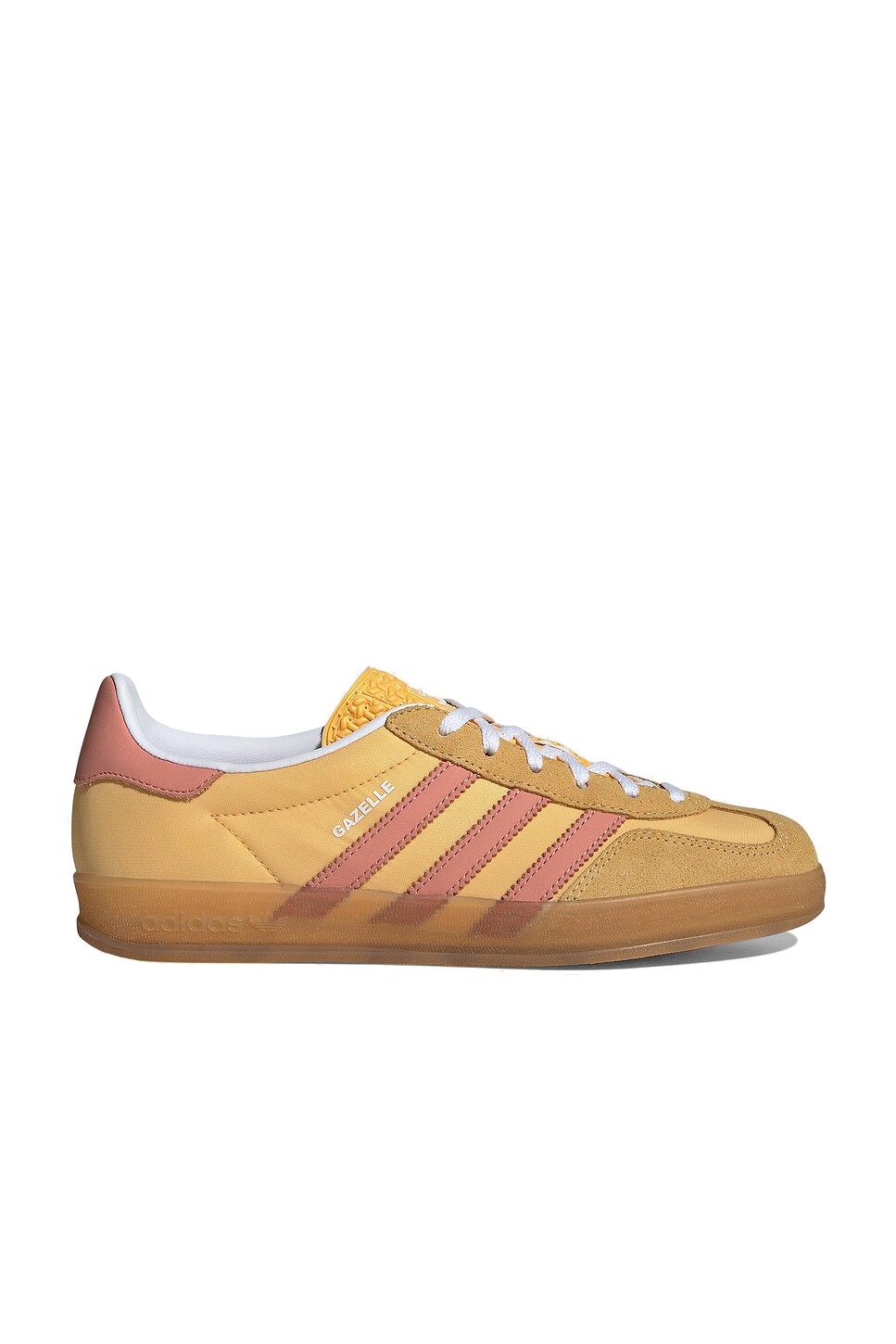 Кроссовки женские Gazelle Indoor Adidas Originals, цвет Semi Spark, Wonder Clay, & Cloud White
Кроссовки женские Gazelle Indoor Adidas Originals, цвет Semi Spark, Wonder Clay, & Cloud White
