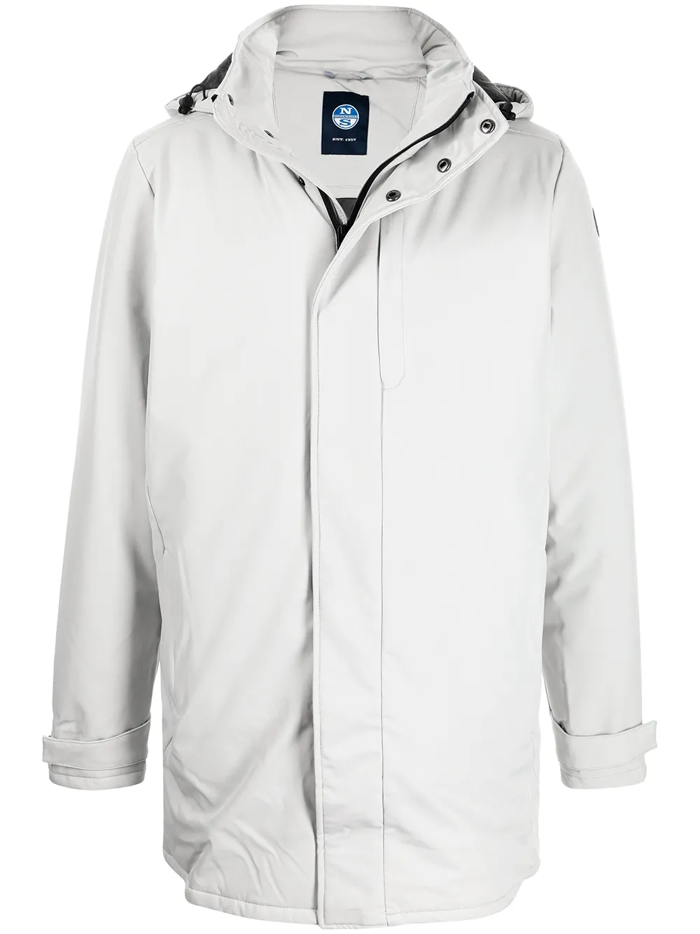 Плащ с длинными рукавами North Sails, белый
Плащ с длинными рукавами North Sails, белый