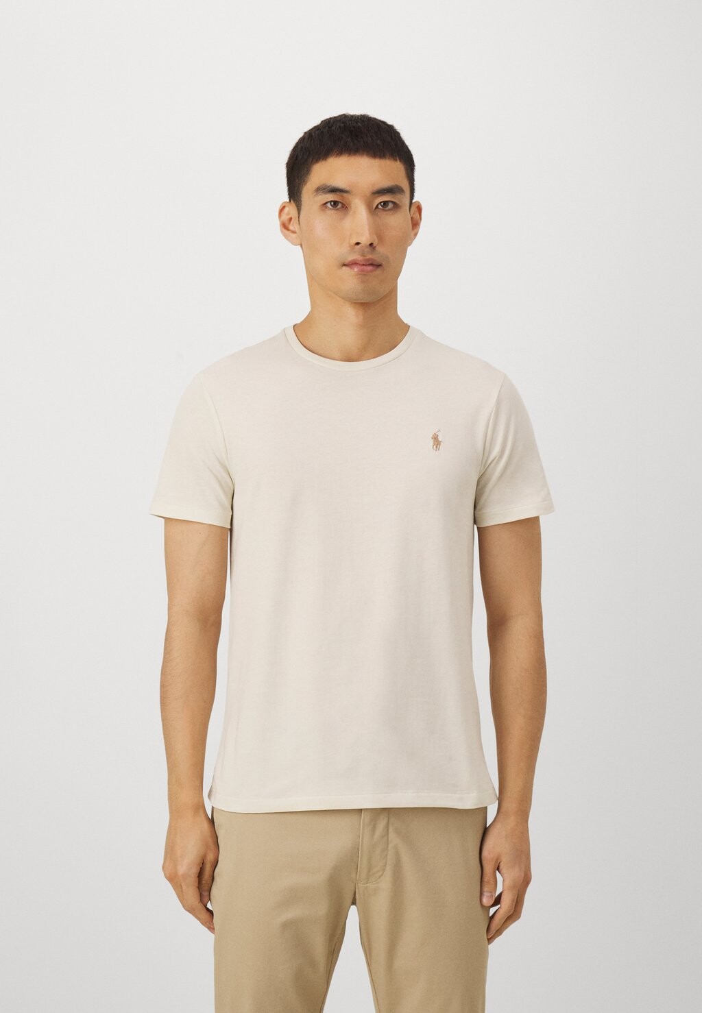 Базовая футболка Polo Ralph Lauren, кремовый пергамент, Бежевый, Базовая футболка Polo Ralph Lauren, кремовый пергамент 
Базовая футболка Polo Ralph Lauren, кремовый пергамент, Бежевый, Базовая футболка Polo Ralph Lauren, кремовый пергамент