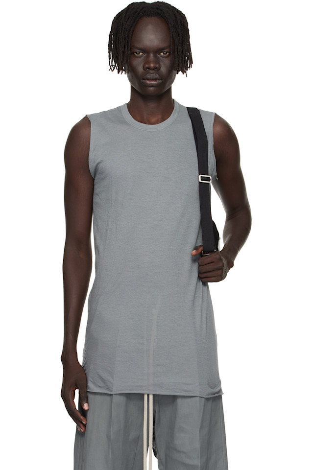 Майка базового размера Gray Concordians Rick Owens, Washed Indigo
Майка базового размера Gray Concordians Rick Owens, Washed Indigo