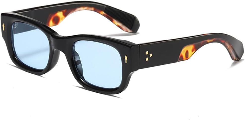 Винтажные солнцезащитные очки для женщин, модные, с заклепками, с широкими дужками, мужские, в стиле панк, двухцветные солнцезащитные очки UV400, L17715 generic, Black Leopard Blue
Винтажные солнцезащитные очки для женщин, модные, с заклепками, с широкими дужками, мужские, в стиле панк, двухцветные солнцезащитные очки UV400, L17715 generic, Black Leopard Blue