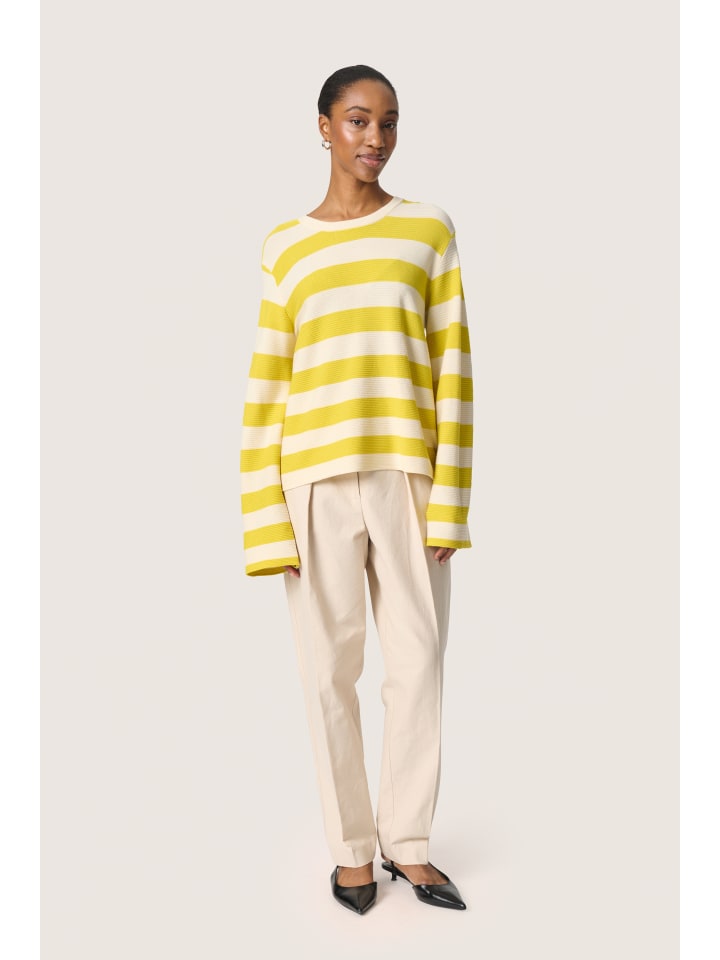 Soaked in Luxury Вязаный свитер SLlidya, свободный крой, расцветка «Змеиный глаз» и «Белая полоска»
Soaked in Luxury Вязаный свитер SLlidya, свободный крой, расцветка «Змеиный глаз» и «Белая полоска»