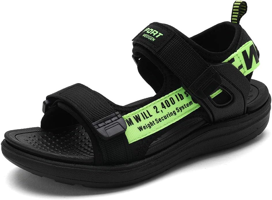 Детские летние спортивные сандалии для мальчиков, для походов, пляжа и активного отдыха, с открытым носком Kulebear, черный/зеленый
Детские летние спортивные сандалии для мальчиков, для походов, пляжа и активного отдыха, с открытым носком Kulebear, черный/зеленый