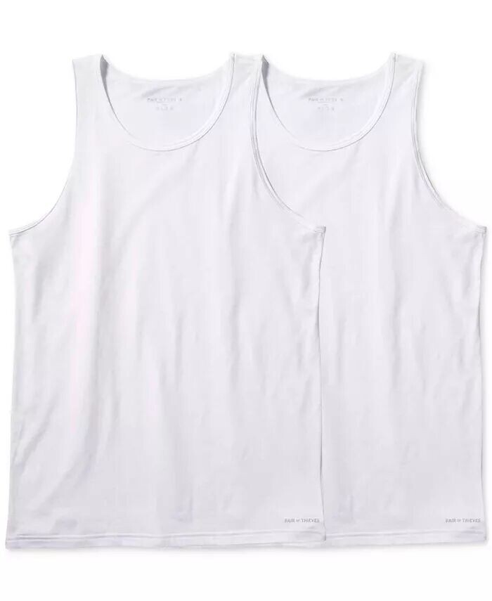 Мужская майка-топ SuperSoft Cotton Stretch, 2 шт. в упаковке Pair of Thieves, белый
Мужская майка-топ SuperSoft Cotton Stretch, 2 шт. в упаковке Pair of Thieves, белый