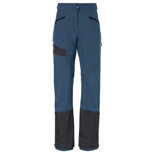 Женские горные брюки Monviso - туристические брюки Vaude, Dark Sea 
Женские горные брюки Monviso - туристические брюки Vaude, Dark Sea