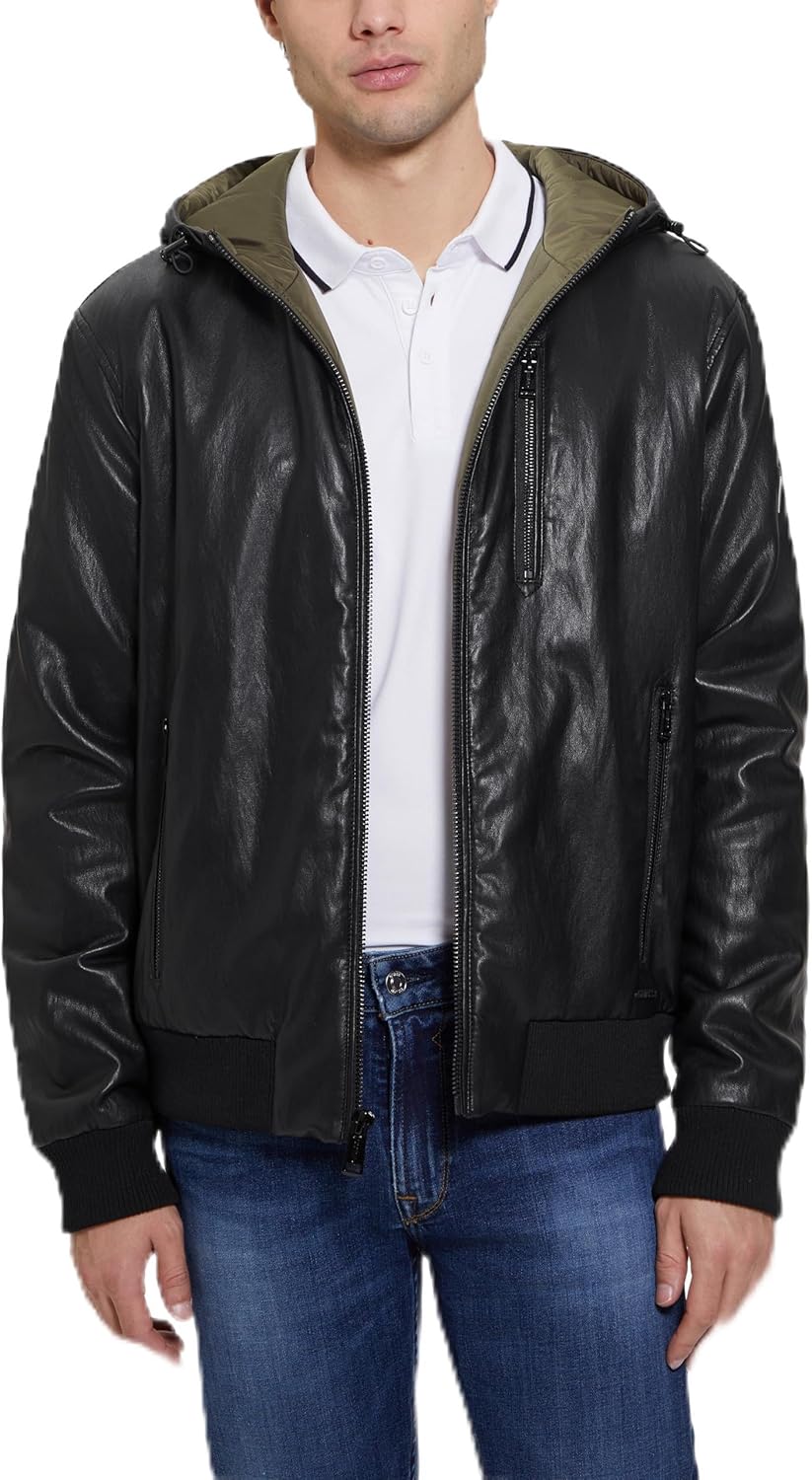 Ветровка мужская GUESS Gary с капюшоном на молнии, Jet Black
Ветровка мужская GUESS Gary с капюшоном на молнии, Jet Black