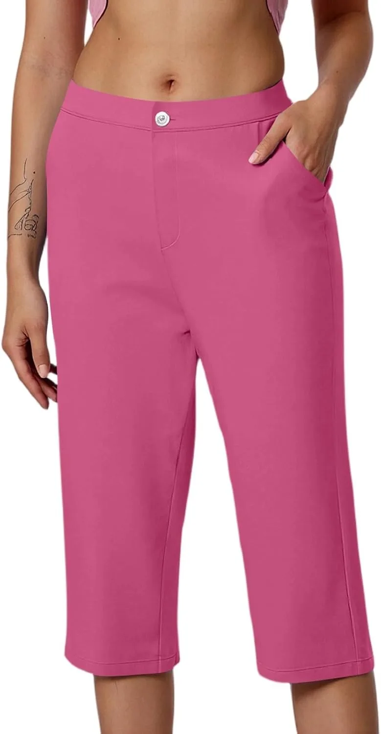 TWGONE Stretch Active Capri Pants для женщин с высокой посадкой и карманами
TWGONE Stretch Active Capri Pants для женщин с высокой посадкой и карманами