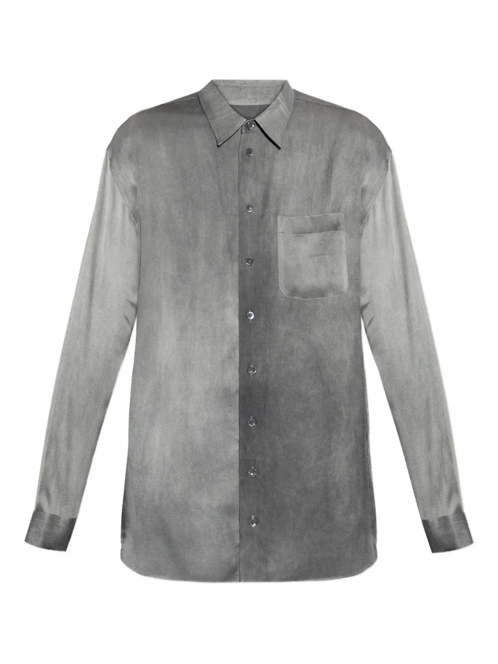 Рубашка на пуговицах с нагрудным карманом Giorgio Armani, серый
Рубашка на пуговицах с нагрудным карманом Giorgio Armani, серый