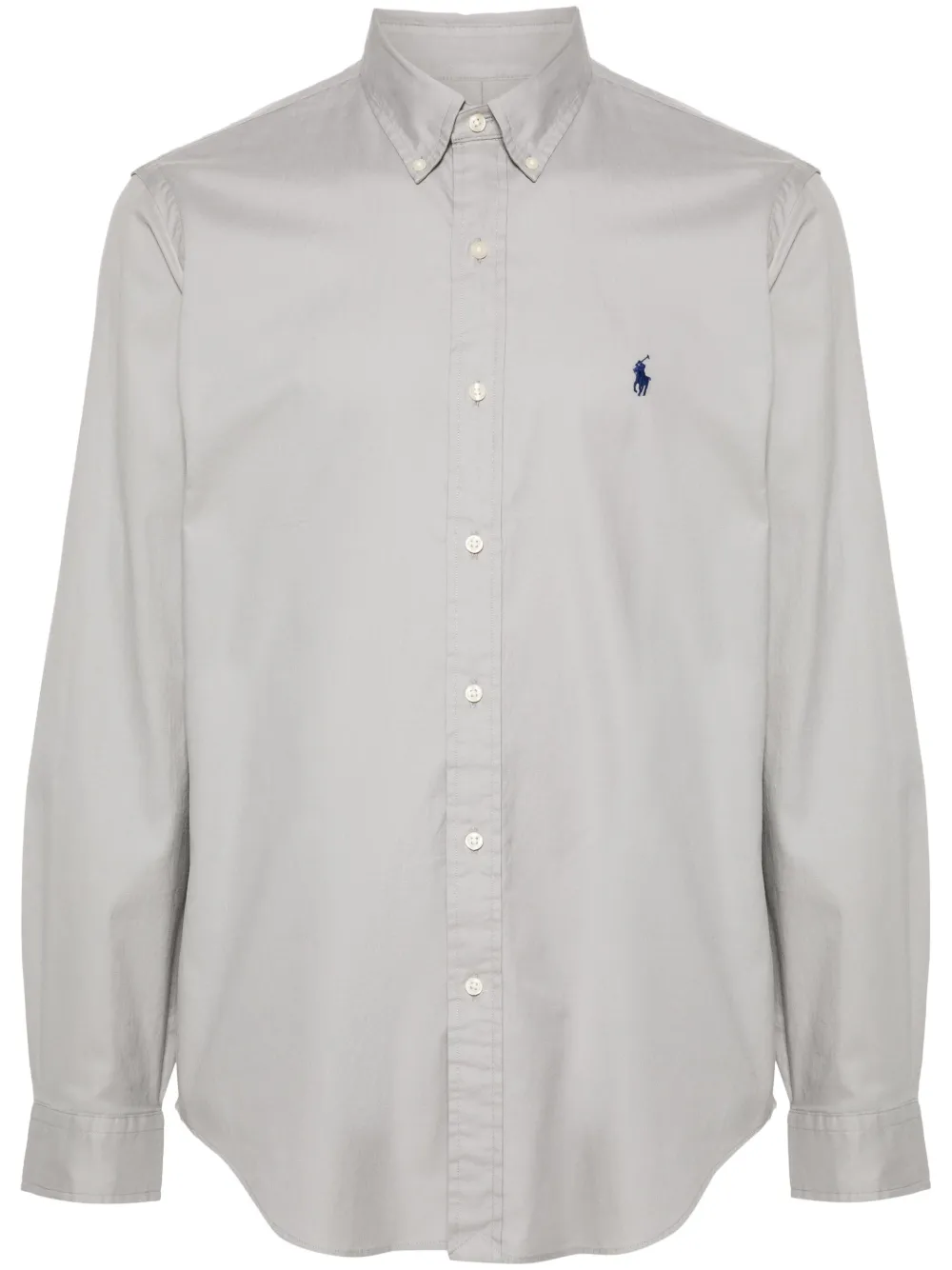Рубашка с вышитым логотипом POLO RALPH LAUREN, серый
Рубашка с вышитым логотипом POLO RALPH LAUREN, серый