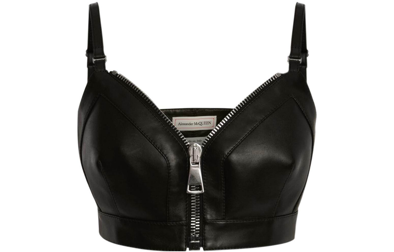 Застёгивающаяся на молнию безрукавка Alexander McQueen, черная
Застёгивающаяся на молнию безрукавка Alexander McQueen, черная