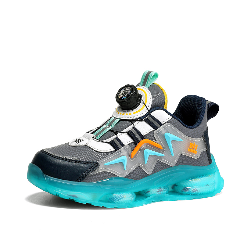 Кроссовки детские с низким верхом, устойчивые к износу и ударам, дышащие KUPE, серый 
Кроссовки детские с низким верхом, устойчивые к износу и ударам, дышащие KUPE, серый