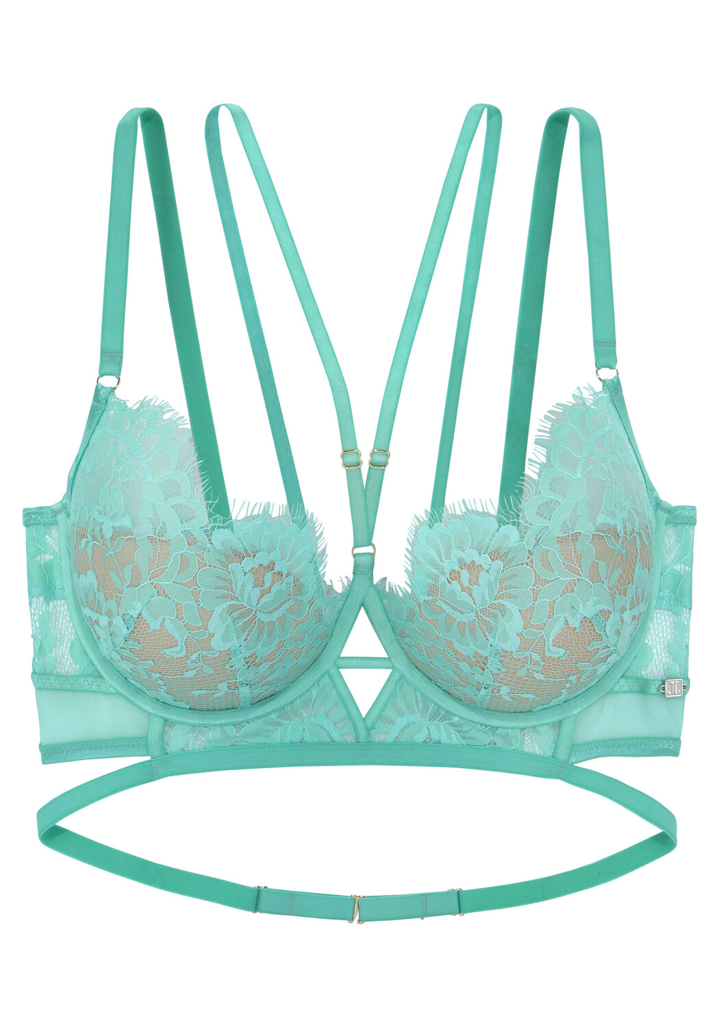 Бюстгальтер пуш ап LASCANA, цвет caribiangreen
Бюстгальтер пуш ап LASCANA, цвет caribiangreen